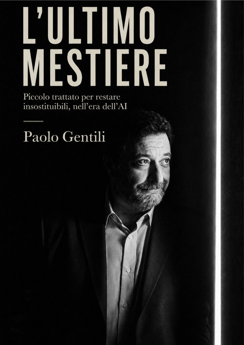 Copertina de L’Ultimo Mestiere, di Paolo Gentili